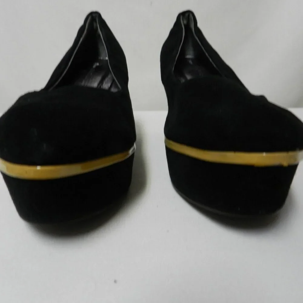 Pilcro & The Letterpress Anthropologie Suede platform wedge heels Size Sz 7
